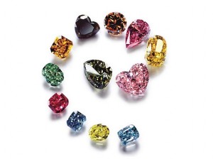 colored diamonds